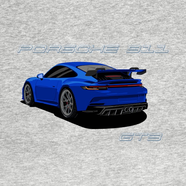 Porsche 911 GT3 T-Shirt by mrsticky